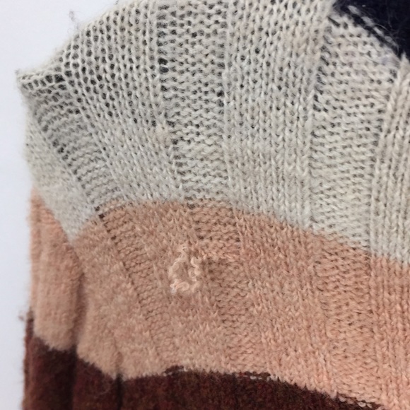 Madewell Striped Evercrest Turtleneck Sweater - Picture 8 of 8